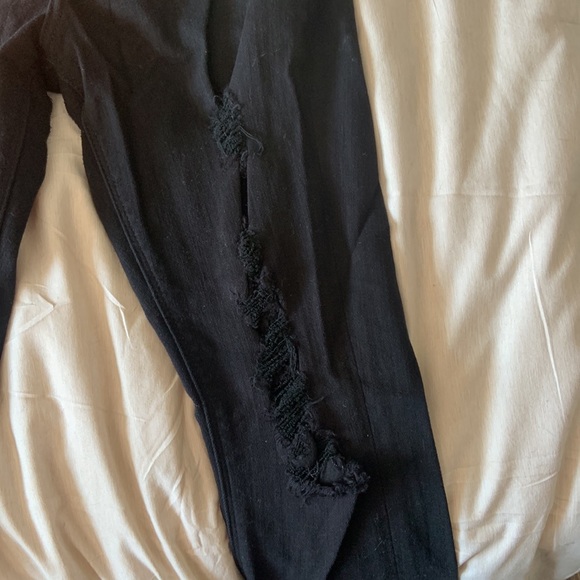 Express black ripped legging skinny jean - Picture 3 of 6